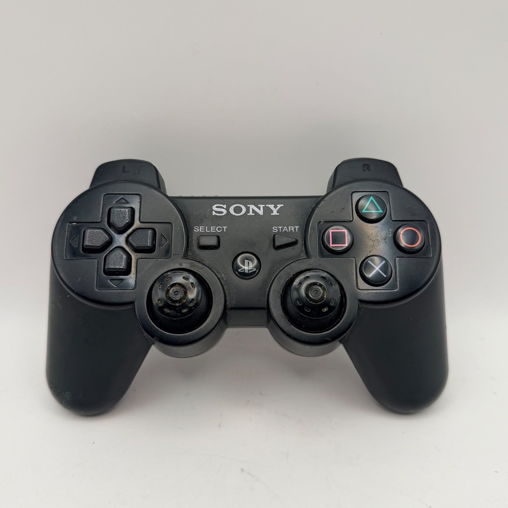 Sony DualShock 3 Wireless Controller PS3 Black Sixaxis Gamepad UNTESTED